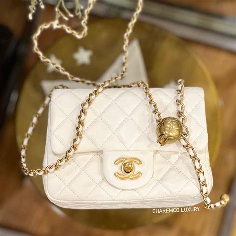 chanel mini gold ball|Chanel handbags flap.